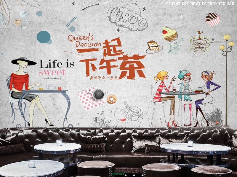 Quán trà sữa - quán kem  MNH-055